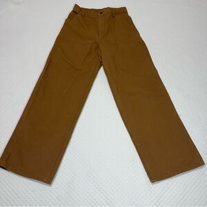 Carhartt Boy’sTan Canvas Dungaree Sz 16